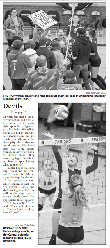 Volleyball article pt 2