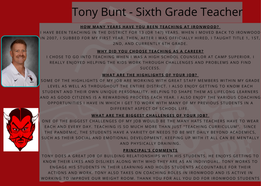 Tony Bunt Introduction