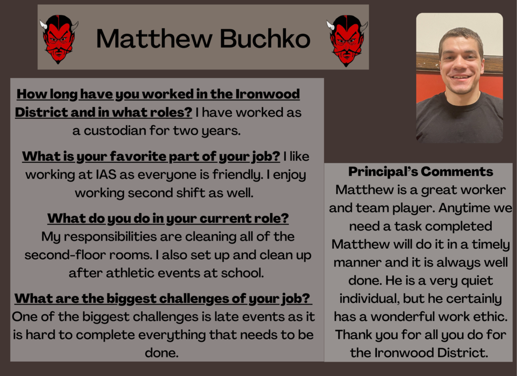 Matthew Buchko Introduction