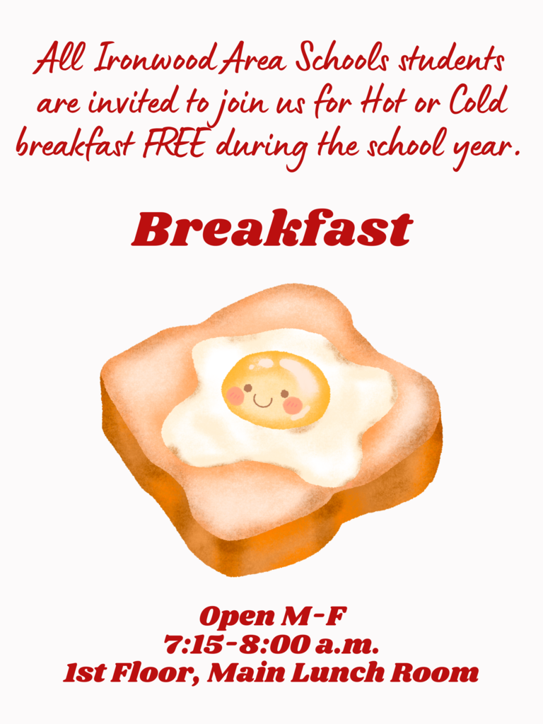 Breakfast is available for all students.